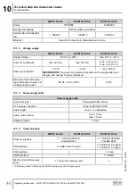 Preview for 44 page of SEW-Eurodrive WOP11D-100-0 Operating Instructions Manual