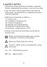 Preview for 4 page of SEW 6420 DM Instruction Manual