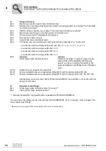 Preview for 24 page of SEW movigear sni-b Operating Instructions Manual