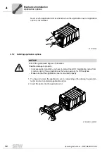 Preview for 32 page of SEW movigear sni-b Operating Instructions Manual