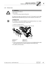 Preview for 37 page of SEW movigear sni-b Operating Instructions Manual