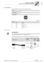 Preview for 97 page of SEW movigear sni-b Operating Instructions Manual