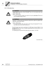 Preview for 98 page of SEW movigear sni-b Operating Instructions Manual