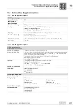 Preview for 205 page of SEW movigear sni-b Operating Instructions Manual