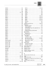 Preview for 261 page of SEW movigear sni-b Operating Instructions Manual