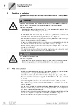 Preview for 16 page of SEW MOVITRAC LTP series Operating Instructions Manual