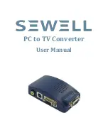 Sewell PC to TV Converter User Manual preview