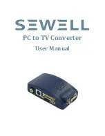 Sewell PC to TV Converter User Manual предпросмотр