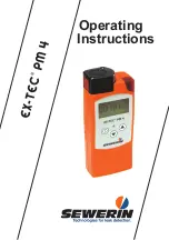 Preview for 1 page of sewerin EX-TEC PM 4 Operating Instructions Manual