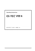 Preview for 5 page of sewerin EX-TEC PM 4 Operating Instructions Manual