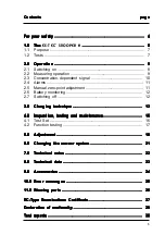 Preview for 7 page of sewerin EX-TEC SNOOPER H Operating Instructions Manual