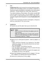 Preview for 3 page of sewerin Hydrophone HA Use And Installation