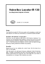 Preview for 3 page of sewerin m130 Operating Instructions