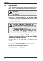 Preview for 12 page of sewerin Sepem 01 GSM Operating Instructions Manual