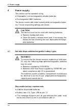 Preview for 39 page of sewerin VARIOTEC 460 Tracergas Operating Instructions Manual