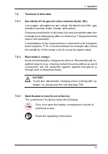 Preview for 62 page of sewerin VARIOTEC 460 Tracergas Operating Instructions Manual