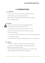 Preview for 4 page of Sewha SI 410 User Manual