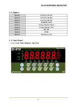 Preview for 6 page of Sewha SI 410 User Manual