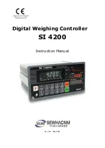 Sewha SI 4200 Instruction Manual preview