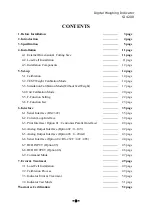 Preview for 2 page of Sewha SI 4200 Instruction Manual