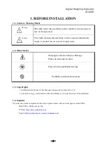 Preview for 3 page of Sewha SI 4200 Instruction Manual