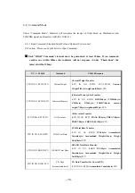 Preview for 78 page of Sewha SI 4410 Operation Manual