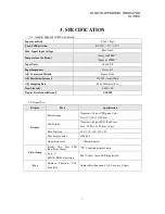 Preview for 5 page of Sewha si 4500 Operation Manual