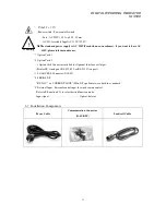 Preview for 11 page of Sewha si 4500 Operation Manual