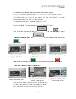 Preview for 20 page of Sewha si 4500 Operation Manual