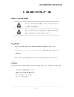 Preview for 4 page of Sewha SI 550 User Manual