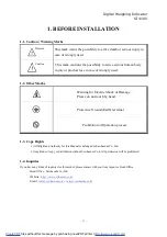 Preview for 3 page of Sewhacnm SI 4100 Instruction Manual