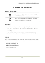 Предварительный просмотр 3 страницы Sewhacnm SI 560A User Manual