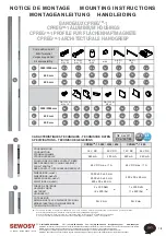 Sewosy CPREG-1 Mounting Instructions предпросмотр