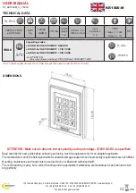 Preview for 9 page of Sewosy KR1000-M User Manual