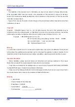 Preview for 3 page of Seyeon FW3150 User Manual