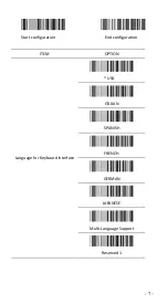 Preview for 7 page of Seypos BC-5000 Configuration Manual