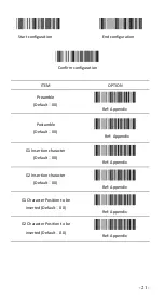 Preview for 21 page of Seypos BC-5000 Configuration Manual