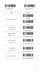 Preview for 41 page of Seypos BC-5000 Configuration Manual