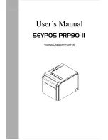 Preview for 1 page of Seypos PRP90-II User Manual