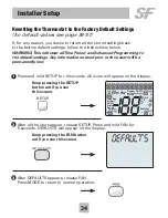 Preview for 38 page of SF SFTHRP121WFC Owner'S Manual And Installation Instructions