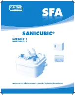 Preview for 11 page of SFA-SANIFLO SANICUBIC 1 Instruction Manual