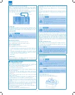 Preview for 15 page of SFA-SANIFLO SANICUBIC 1 Instruction Manual