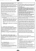 Preview for 4 page of SFA-SANIFLO SANIGRIND Installation And Maintenance Instructions Manual