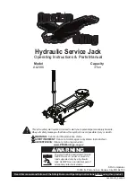 Preview for 1 page of SFA American Lifting AL2300 Operating Instructions & Parts Manual