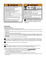 Preview for 4 page of SFA Blackhawk Automotive BH2129 Operating Instructions & Parts Manual