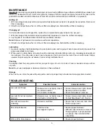 Preview for 5 page of SFA Blackhawk Automotive BH2129 Operating Instructions & Parts Manual