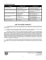 Preview for 7 page of SFA OMEGA 21030B Operating Instructions & Parts Manual