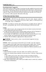 Preview for 4 page of SFA Pro-Lift F-767 Operating Instructions & Parts Manual