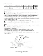 Preview for 16 page of SFA Pro-Lift G-4030 Operating Instructions & Parts Manual