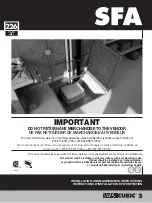 SFA R300 LC Installation And Maintenance Instructions Manual preview